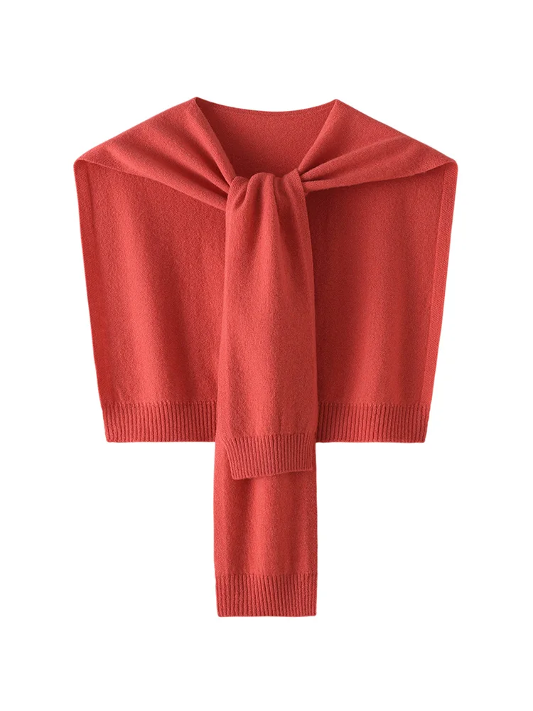 

Женская шерстяная шаль ADDONEE, однотонная Мягкая вязаная шаль из 100% мериносовой шерсти в простом стиле, популярная в Корейском стиле, весна-осень