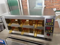 Fast Food Modular Warmer Table Top Warming Cabinet With Trays 2
