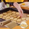 5/8/10/20m Parchment Paper Baking Sheets Non-Stick Precut Baking Liners for Oven Air Fryer Grilling Mat Steaming Bread Cookies 2