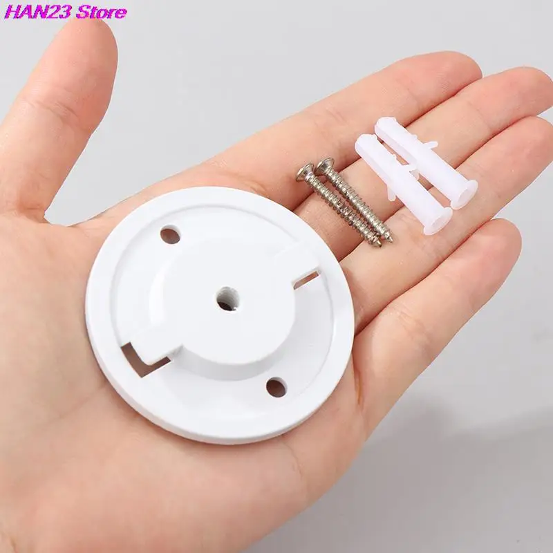 White Tapo C200 Smart Camera Wall Mounting Base 1PC TL70 Accessories Screw Bag Ceiling Hanging Upside Down For Tplink C210 dome camera bracket camera screw adapter