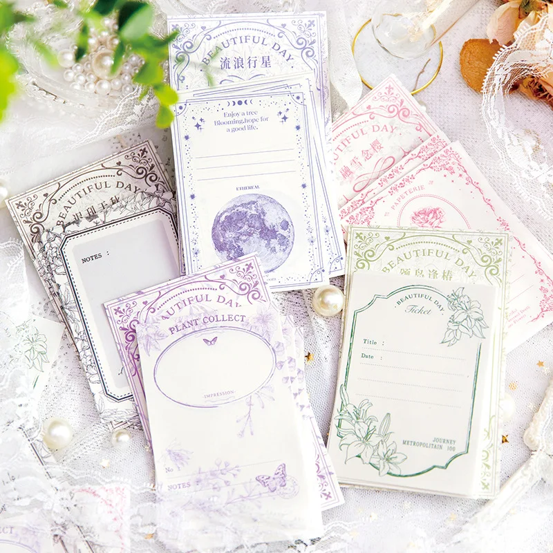 

40pcs/lot Memo Pads name of a river in Heilongjiang province paper Paper diary Scrapbooking Stickers Office School stationery