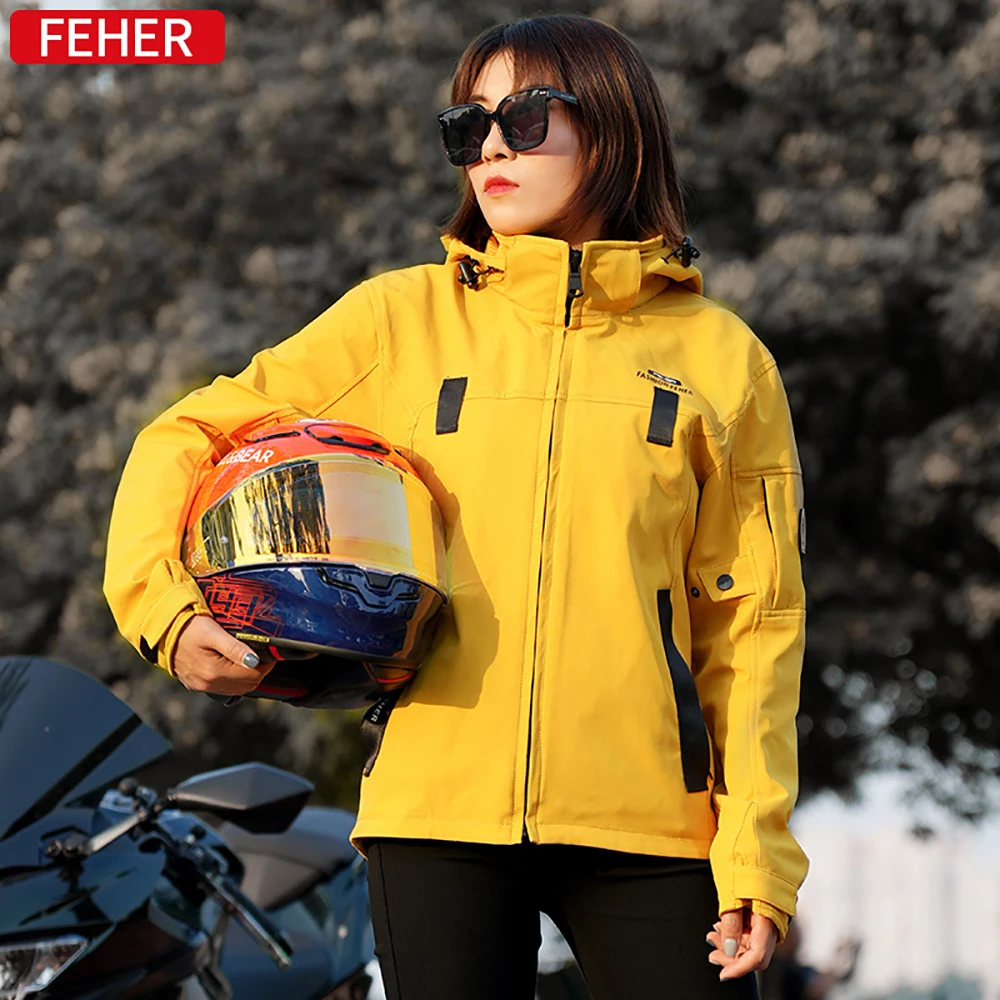 Motowolf 남성용 오토바이 라이딩 재킷, 사계절 야외 편안한 라이딩 세트 바람막이 코트, CE 보호 기어