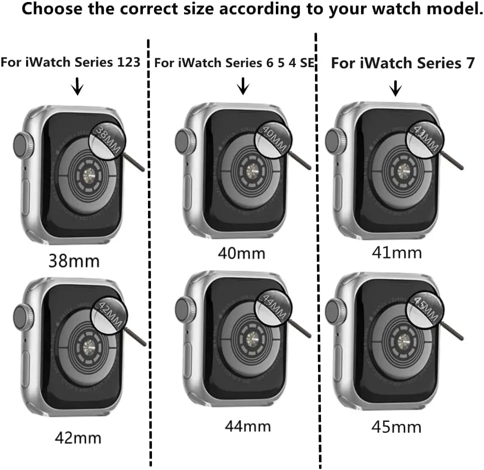 ȣ ̽   ġ ,  ġ SE  ̿ġ ø 8, 7, 6, 5, 4, 3, 2, 1  ߰ , 45mm, 44mm, 42mm