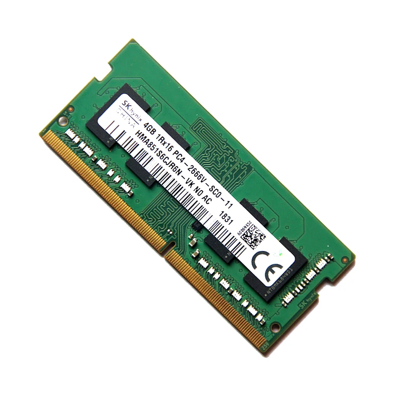 ★SK hynix PC4-21300(DDR4-2666V) 4GB×20枚 SK HYNIX 8GB 2X4GB DDR4 PC4-21300 2666MHZ 1RX16 CL17 Memory