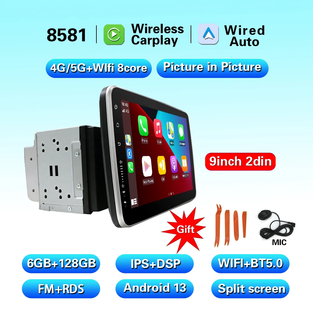 9inch (6G 128G) 4G