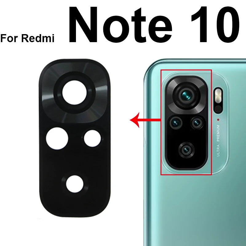 Premium Back Main Camera Glass Lens with Adhesive Sticker
