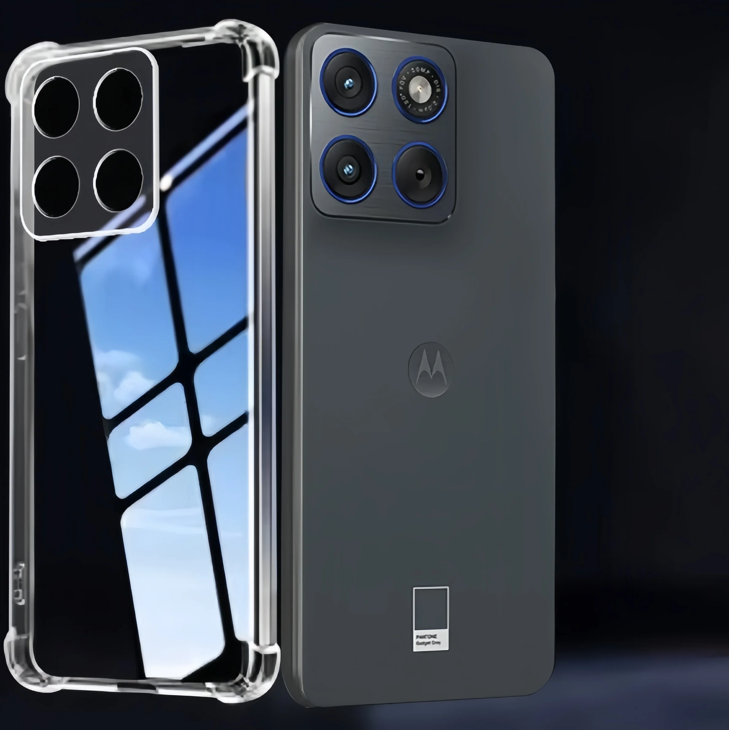Clear Transparent TPU Shockproof Protection Phone Case