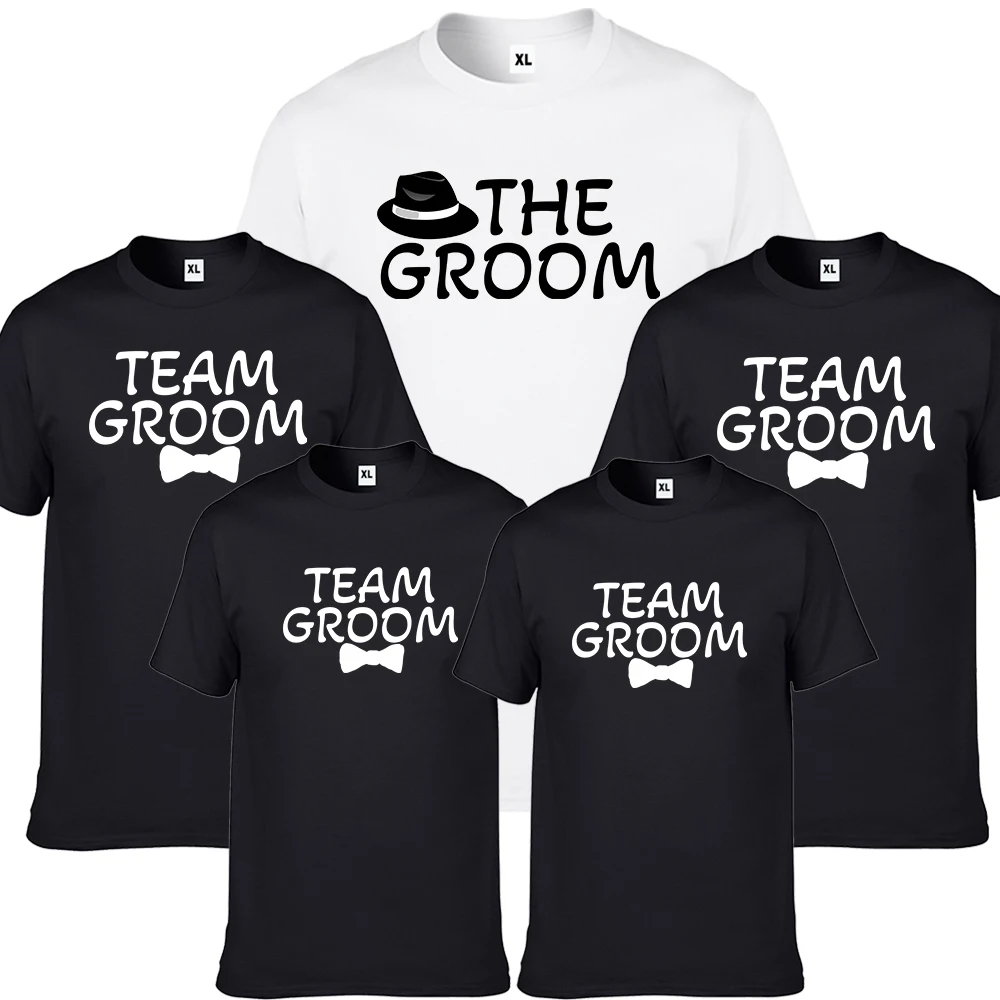 

Groom Squad Tshirt Men Team Groom Wedding Party NK004