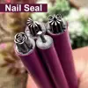 4Pcs Flower Nail Art Stamp Pen Set with Different Patterns Nail Art Stamper Tool Women Nail Art Dotting Tools for Manicure 1