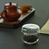 Portable Small Glass Jar With Lid Sugar Container Bottles Kitchen Storage Glass Jars Transparent Mini Tea Storage Bottle 2
