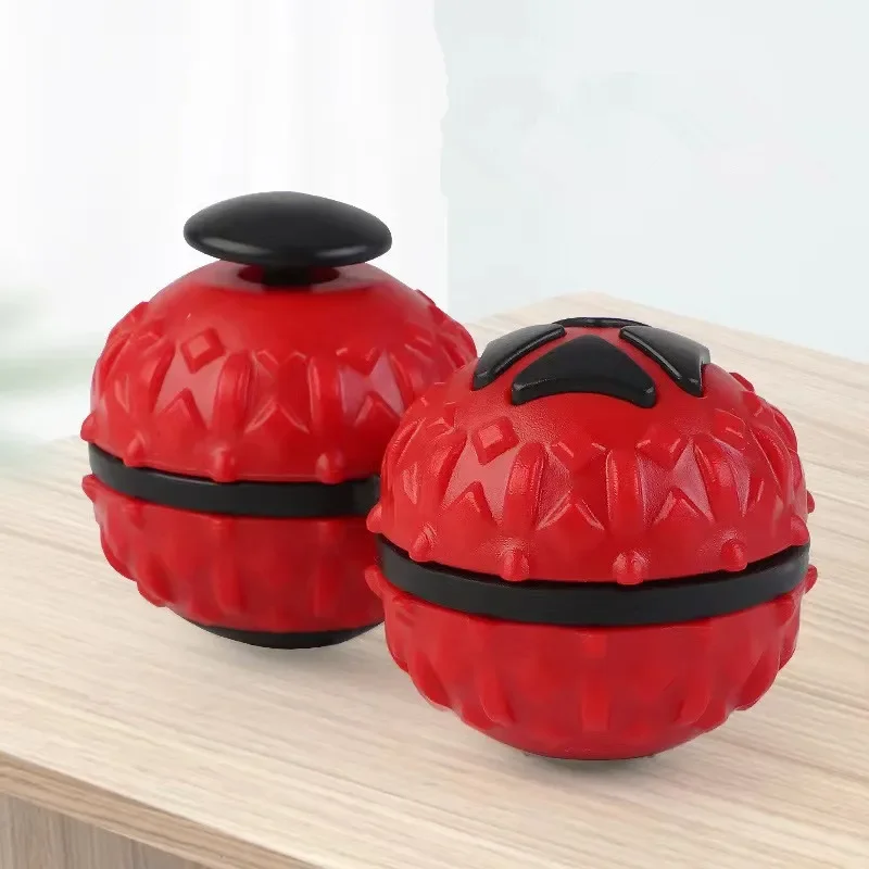 New 2 in 1 Decompression Ball Fidget Toys for Adults Stress Relief Sensory Toy Hand Rotating Massage Ball Autism Antistress Toy