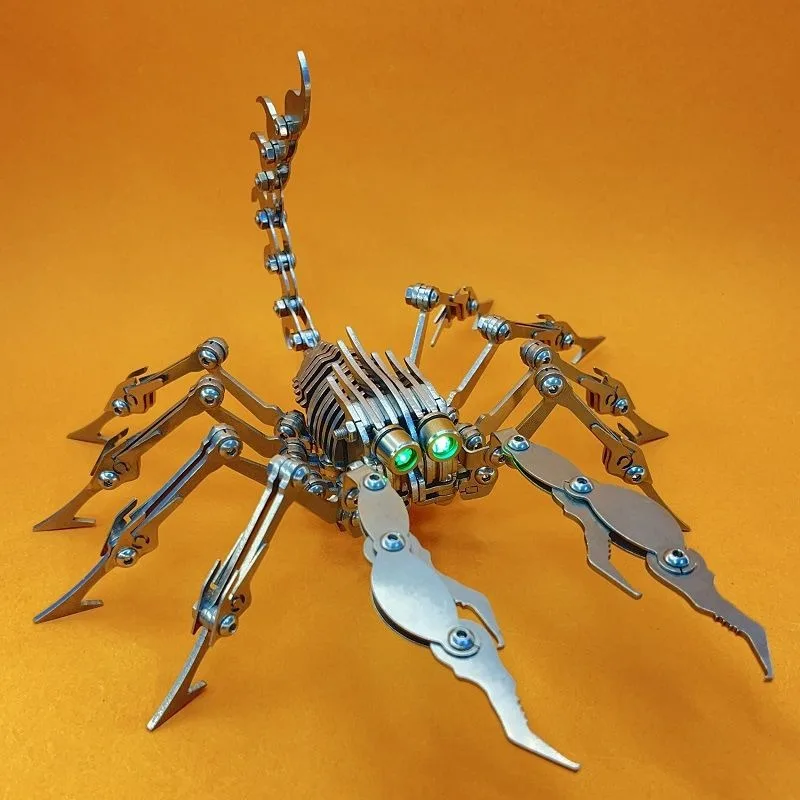 punkmechanical-scorpionpuzzle-puzzleinsect-modelshighly-difficult-brain-burning-diymetal-3d-puzzle