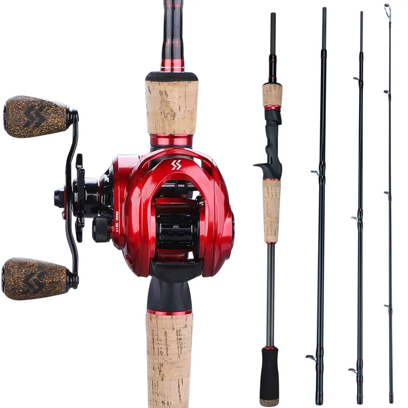 Fishing Rod Casting Casting Reel  Carbon Fiber Baitcasting Reel - Fishing  Rod Reel - Aliexpress