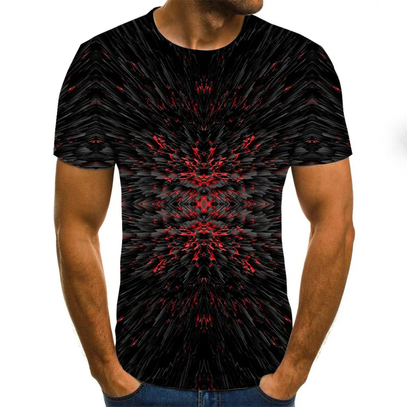 

New Pattern 3D T-Shirt for Men and Women Summer Fashion Short-Sleeved O-Neck Tops Retro Shirt Streetwear Oversized Mens Clothing