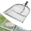 Garden Sieve Soil Shovel Agricultural Filter Mesh Filter Sieve Riddle Sieve Soil Sifter for Compost Potting Dirt Sand Peanut 4