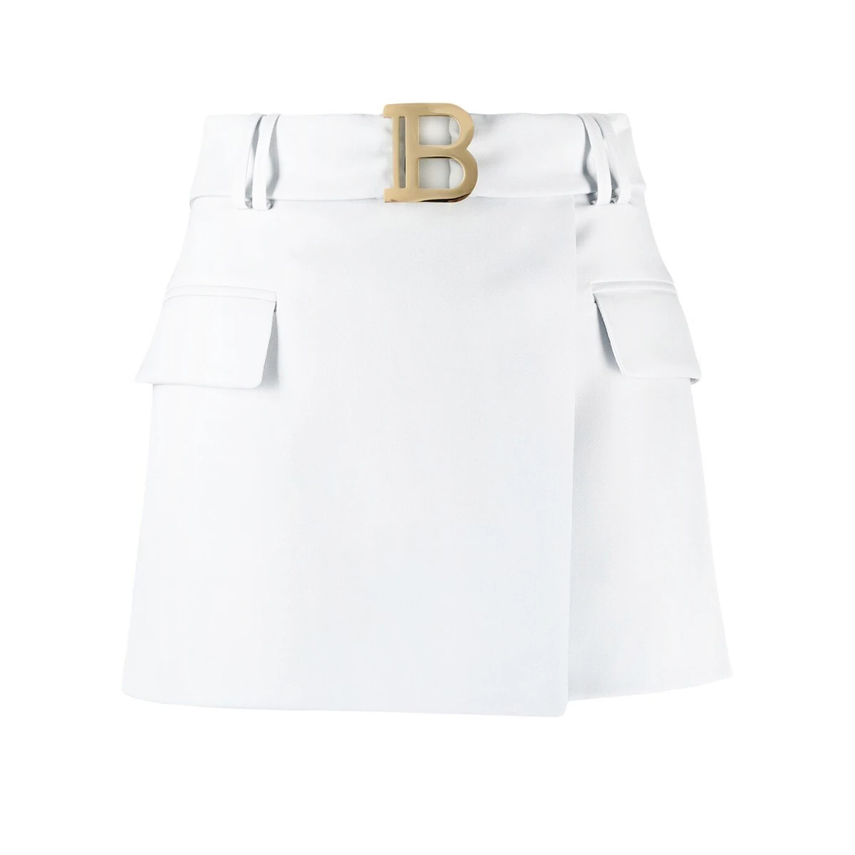 Y2K Summer Green/Black/White Candy Color Women Mini Straight Slit Skinny Skirt with Belt High Quality 5
