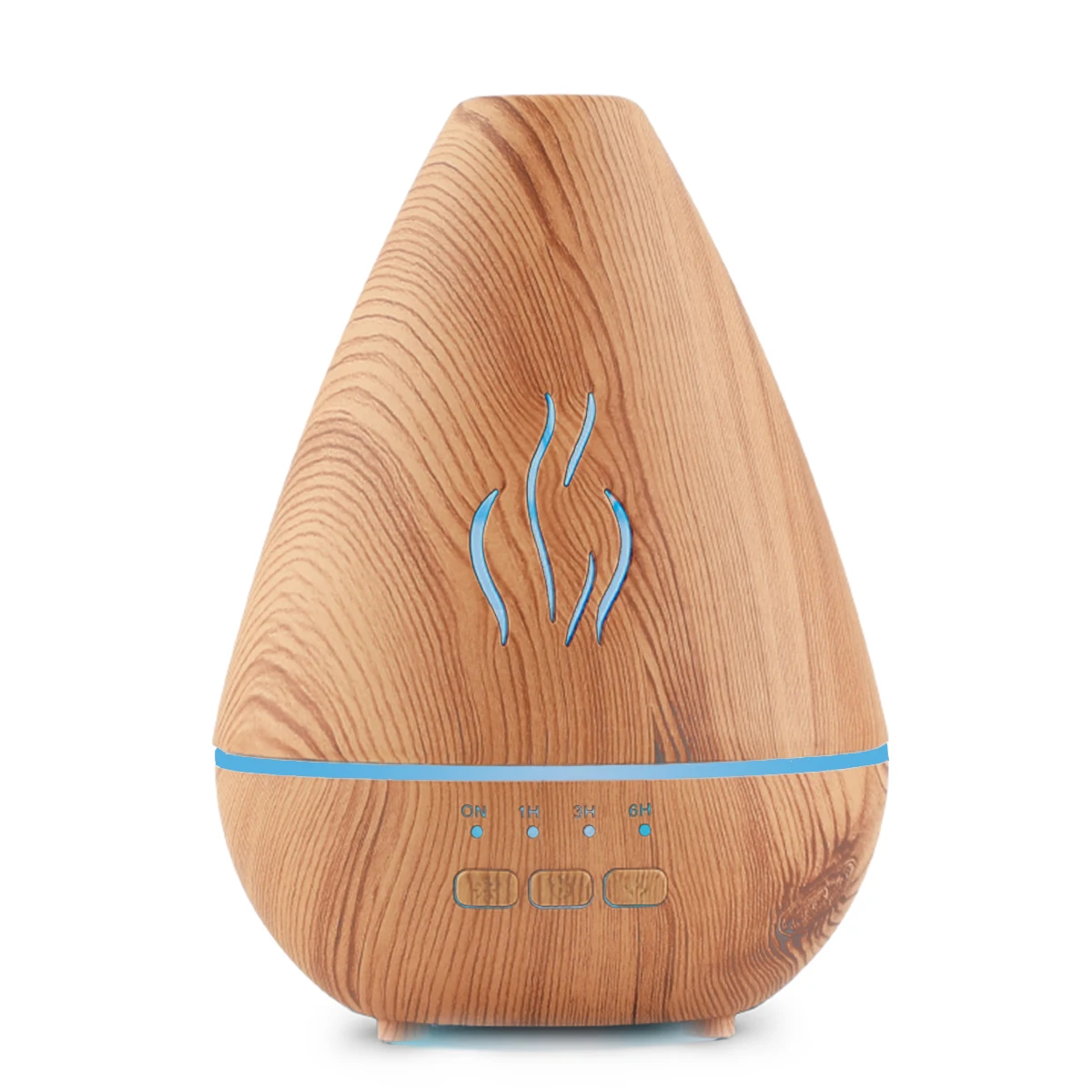 120ML Wood Grain Incense Burner Electric Humidifier Aroma Diffuser Pure White/Black/Brown Wood Grain For Home Car Office 6