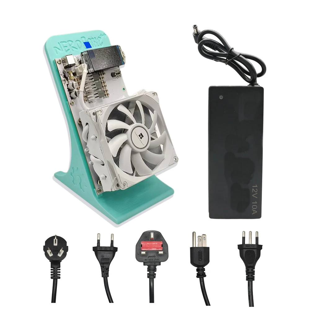 Newest Nerdaxe Miner Bitaxe Bitcoins Miner NerdQaxe 4.8TH/s Plus Plus BTC  Mining Machine BM1370 Asic Miner with Eu PSU Warranty - AliExpress