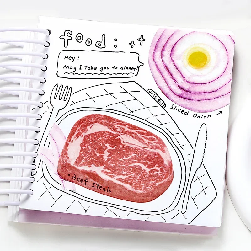 30 Pcs Cute Sticky Notes Fruits Kawaii Sticky Notes Fun Sticky Notes Cute Notepads Note Pads Self Stick Memo Pad 5