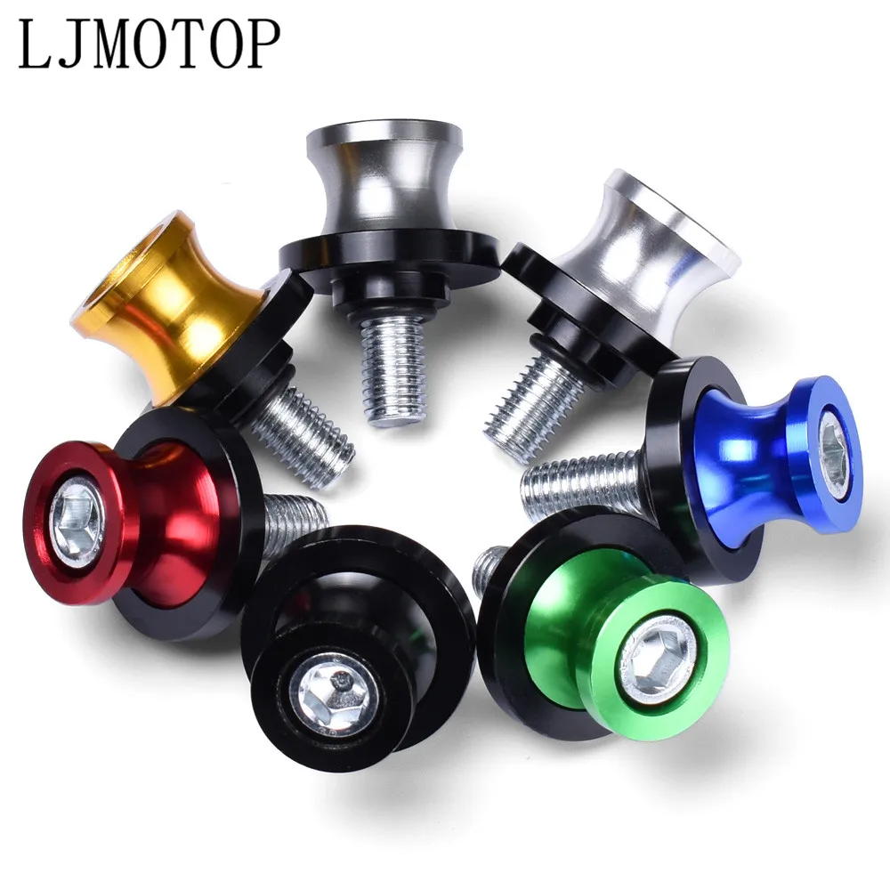 Leica R9 Carretes Deslizantes (spools) De 6mm Para Yamaha YZF-R1/R6 (2010)  - Color Negro Delrin - Para Freno Trasero Spools Yamaha R1 R6, image size:1000x1000