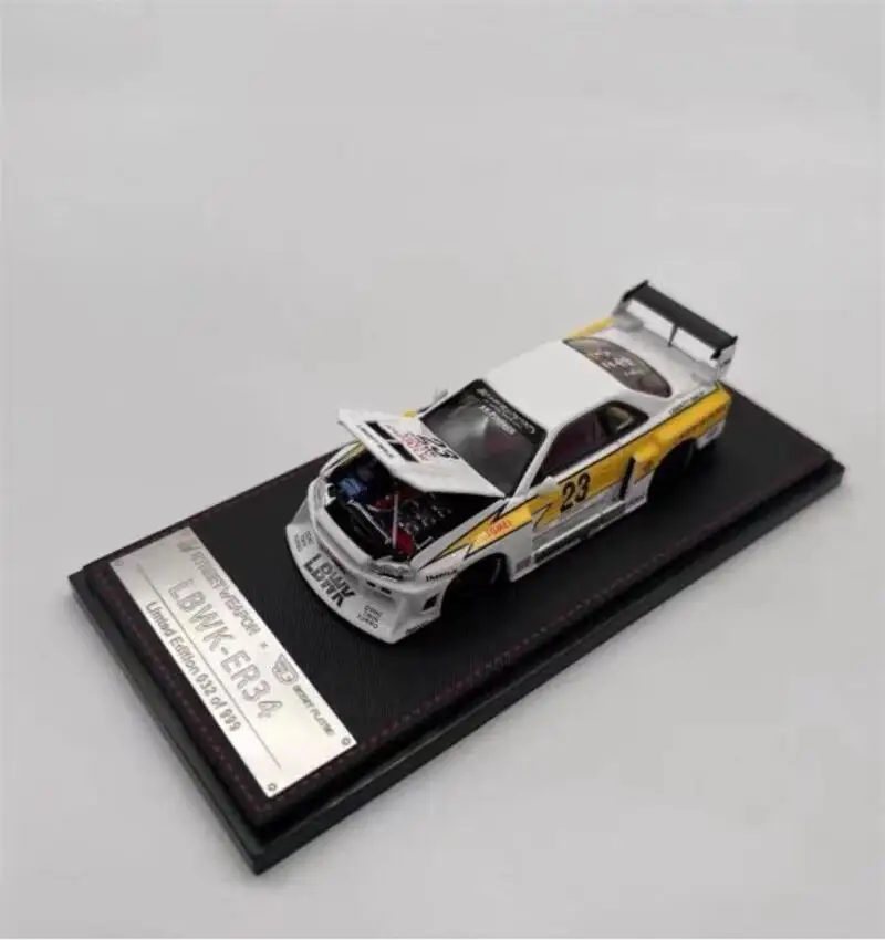 다이캐스트 모델 자동차, SW 1:64 LBWK ER34 플래시 23