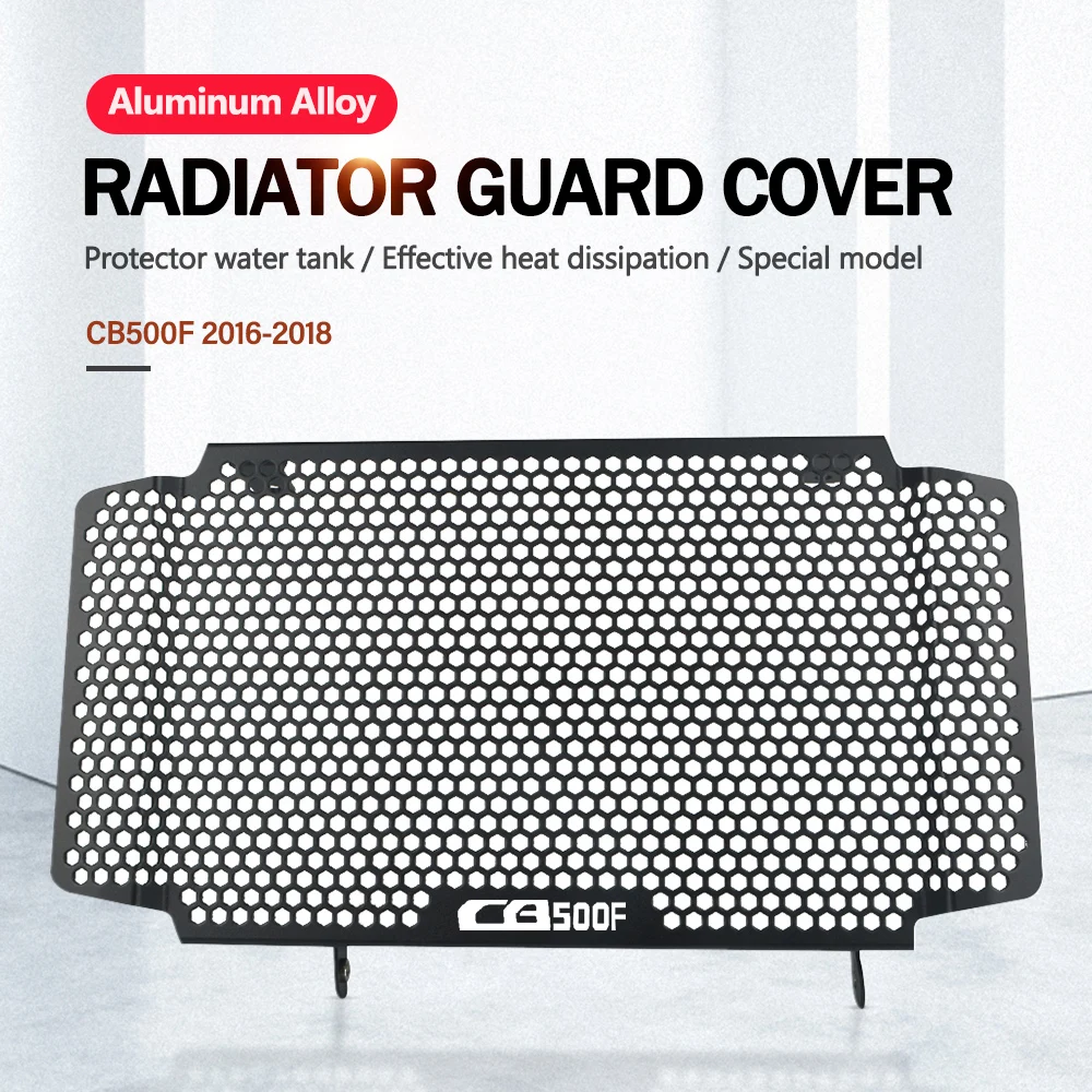 

FOR Honda CB500F CB 500 F 2016 2017 2018 Motorcycle Radiator Guard Grille Water tank Protector Cover Oil Cooler Guard Cover