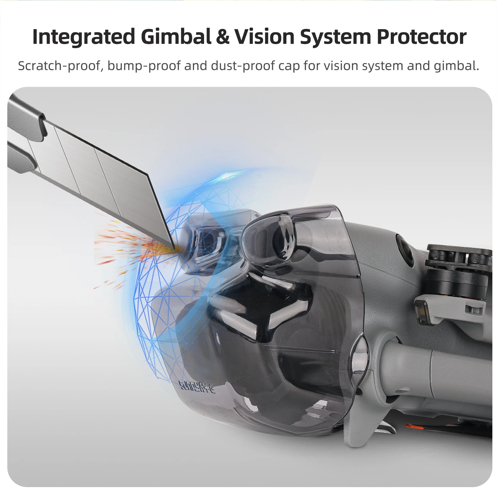 Couvercle Objectif Drone DJI Mini 5 Pro Protection Cardan Grenouille