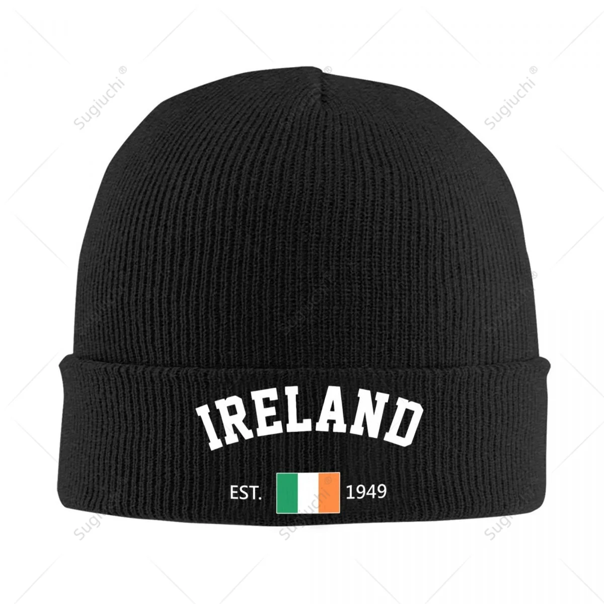 

Knitted Hat Unisex Ireland EST.1949 Independence Day For Men Women Boys Winter Autumn Beanie Cap Warm Bonnet
