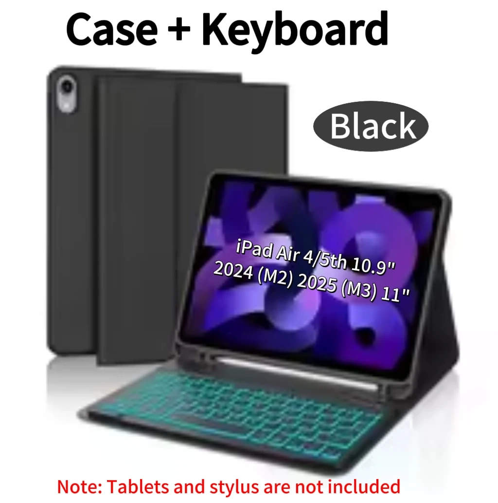 Bluetooth Keyboard Case & Protective Cover