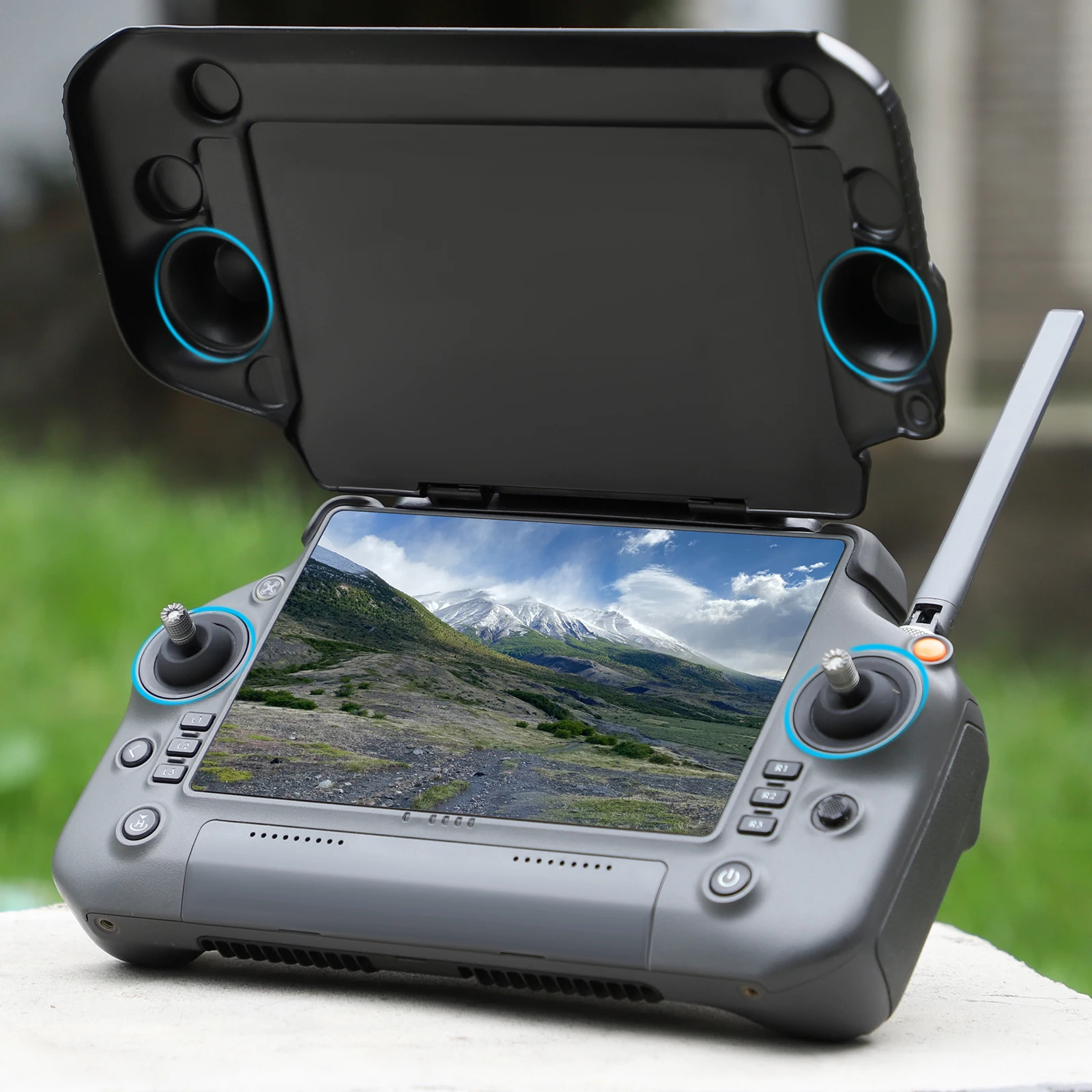 

RC Remote Control Sunhood Screen Protector Protective Hood Shell Cover For DJI RC Plus Remote Control Sunshade Accessories Black