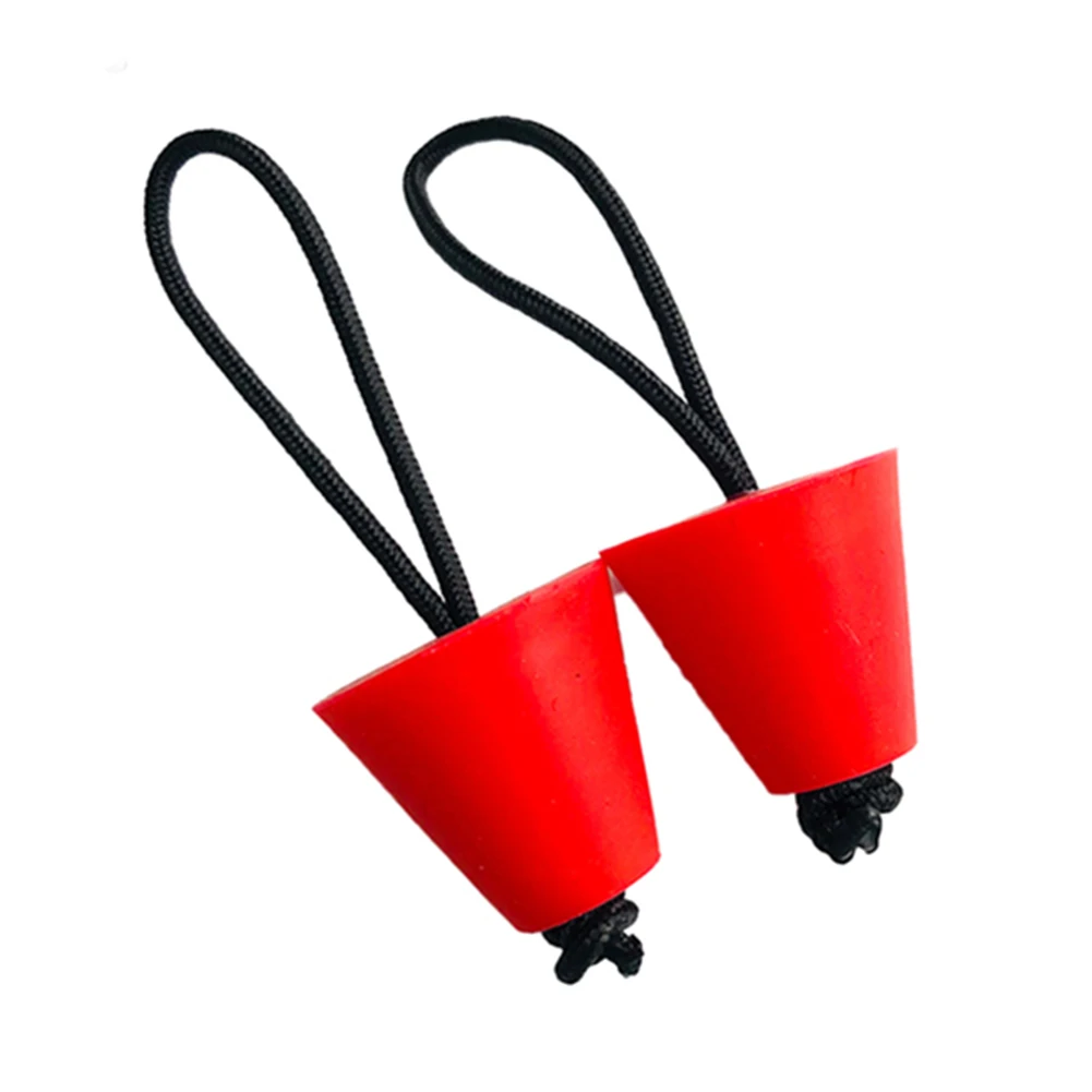 

New Practical Kayak Water Stoppers Drain Plugs Set 2 PCS 40x38x20mm Drain Hole For Canoe Boat High Quality Portable