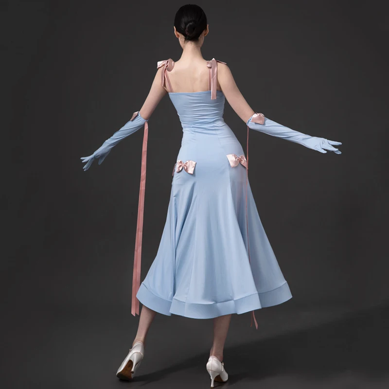 Modern Dance Clothes For Women National Standard Dance Performance Costumes Chacha Rumba Ballroom Dresses DN14906