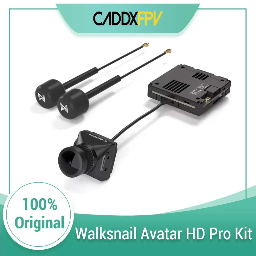 Kit CADDX Walksnail Avatar HD Pro Doppelfrequenz-FPV-System 1080p