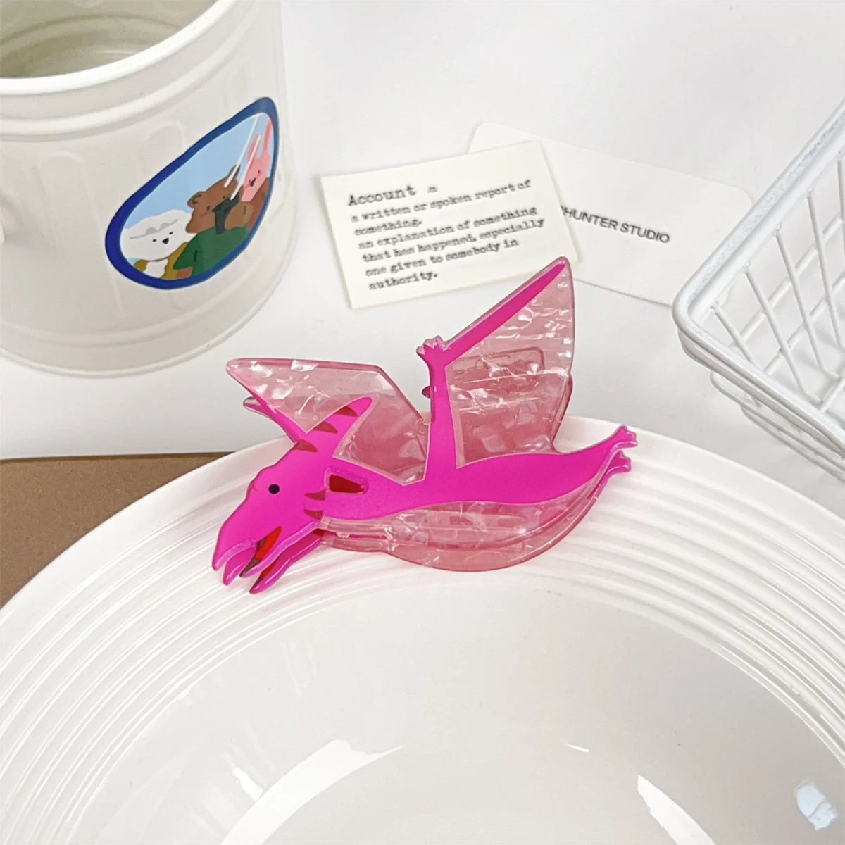 Cartoon Dinosaur Hair Clip 6