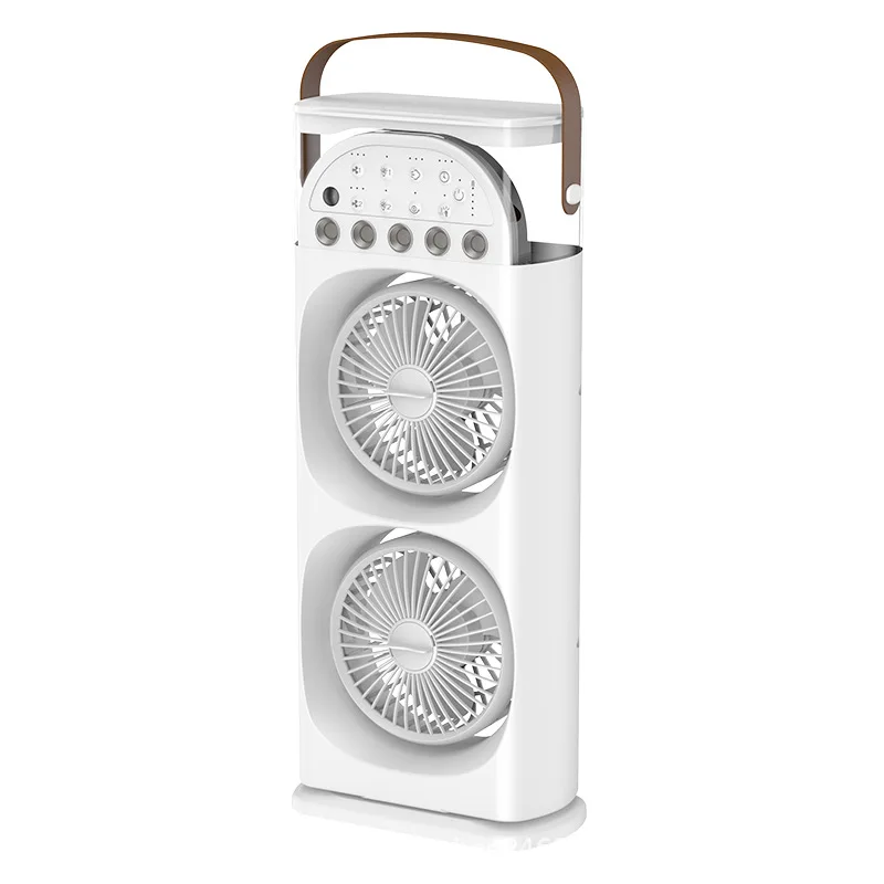 Description Picture 4 of item4-IN-1 Portable Air Conditioners,  Evaporative AC Air Cooler Humidifier with 3 Speeds 7 Colors Light，Personal Mini Conditioner