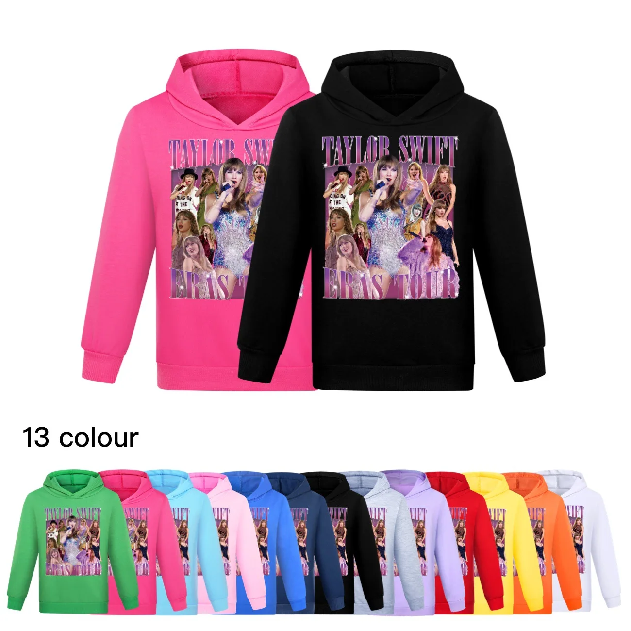 

Taylor Swift The Eras Tour Hoodies Sweatshirt Kids Casual Pullover Anime Streetwear Children Autumn Tops Boys Girls Outerwear