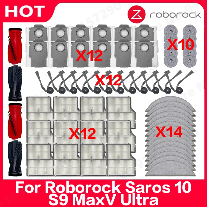 Roborock Saros 10r Replacement Accessories Kit Compatible With