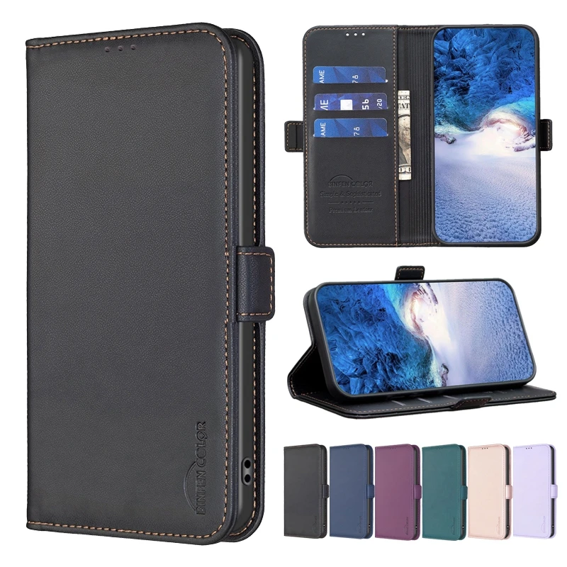 

Business Leather Case Wallet Magnetic Buckle Flip Leather Case For VIVO Y78 Y51 Y51s Y51a Y36 Y35 Y33s Y27 Y22s Y21 Y21s Y15S