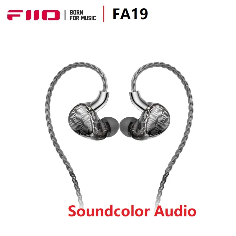 FiiO-FA19 10 Knowles Balanced Armadura Fone de ouvido, In-Ear