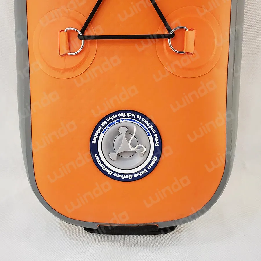 Drop Stitch 90x30x15cm Orange Color Inflatable Buoy Dive Spearfishing Float