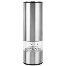 

Pepper Grinder Electric Stainless Steel Automatic Mill with LED Light for Pepper Coarse Salt