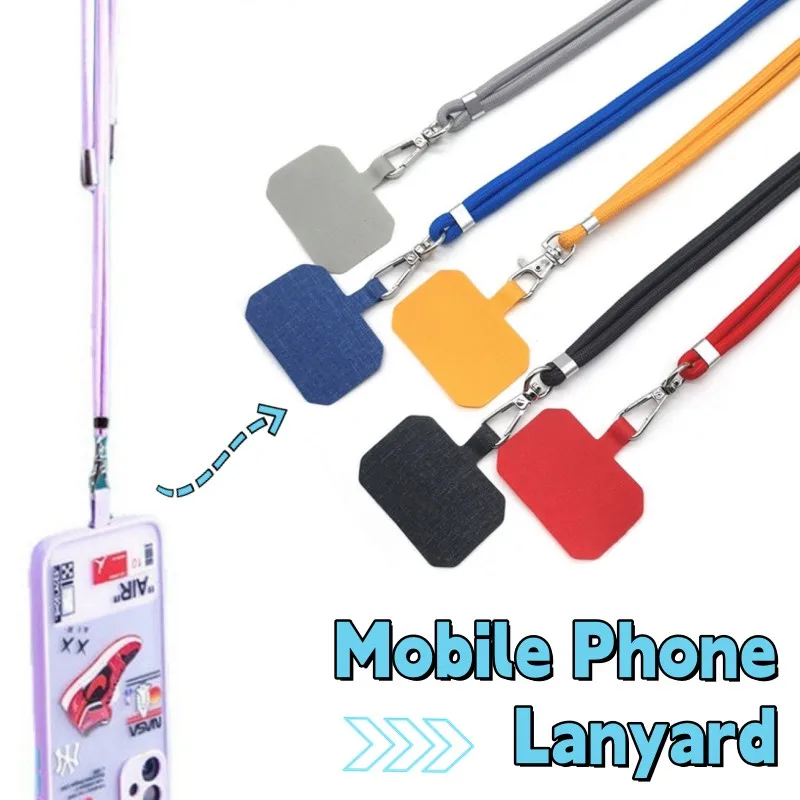 

Universal Mobile Phone Lanyard Adjustable Long Crossbody Back Neck Mobile Phone Lanyard Detachable Mobile Phone Safety Lanyard