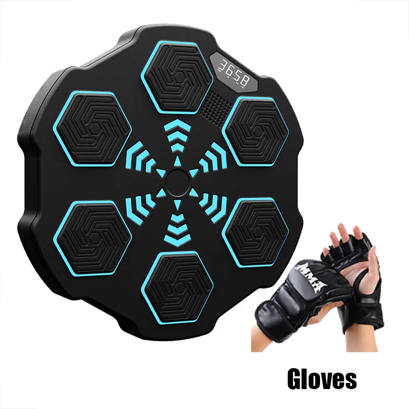 

Music Boxing Machine Electronic LED Boxing Wall Target Fun Gift Home Training Dynamic Boxing Wall Fitness Equipment