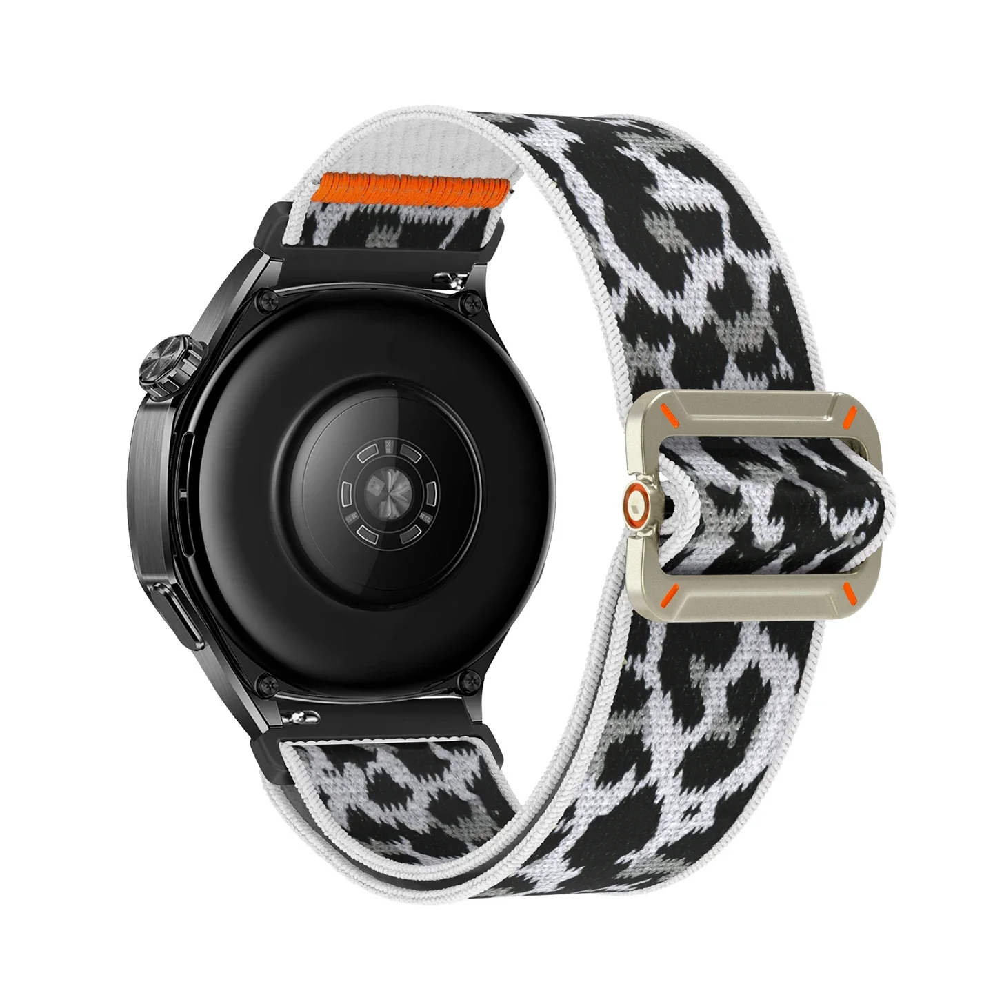 Elastic Braided Nylon Watch Band - 22mm/20mm
