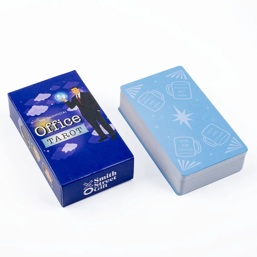 The Unofficial Office Tarot Deck 78 Cards 10.3x6cm For Family Party High Quality Fortune Telling Divination  Board Playing Games 4