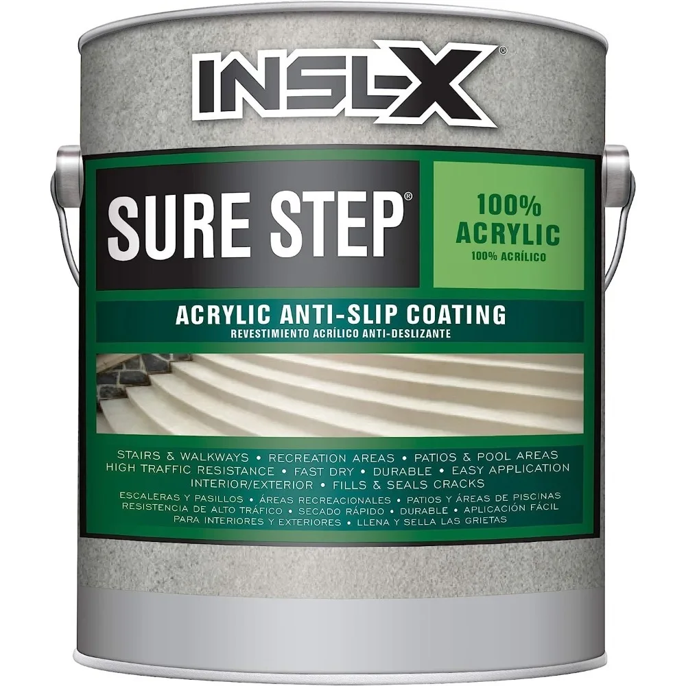 

SU092209A-01 Sure Step акриловая противоскользящая краска, 1 галлон, прочный песок пустыни