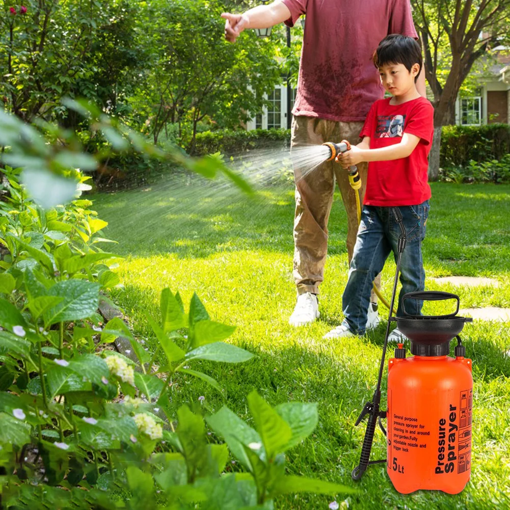 

5L Garden Pressure Sprayer Hand Pump Sprayer Adjustable Strap Water Pump Pressure Sprayer for Agricultural Gardening