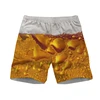 Beer Graphic Board Shorts Pants Men 3D Gulf Casual Printed Beach Shorts Summer Cool Surf Swim Trunks Hawaii Swimsuit Ice Shorts 5