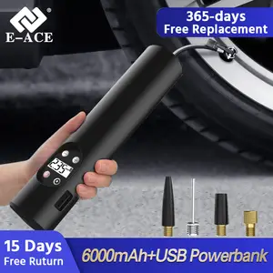 150PSI Wiederaufladbare Luftpumpe Elektrische Drahtlose Tragbare Reifen  Inflator Pumpe Kompressor 6000mAh Mobile Power Für Fahrrad Bälle -  AliExpress