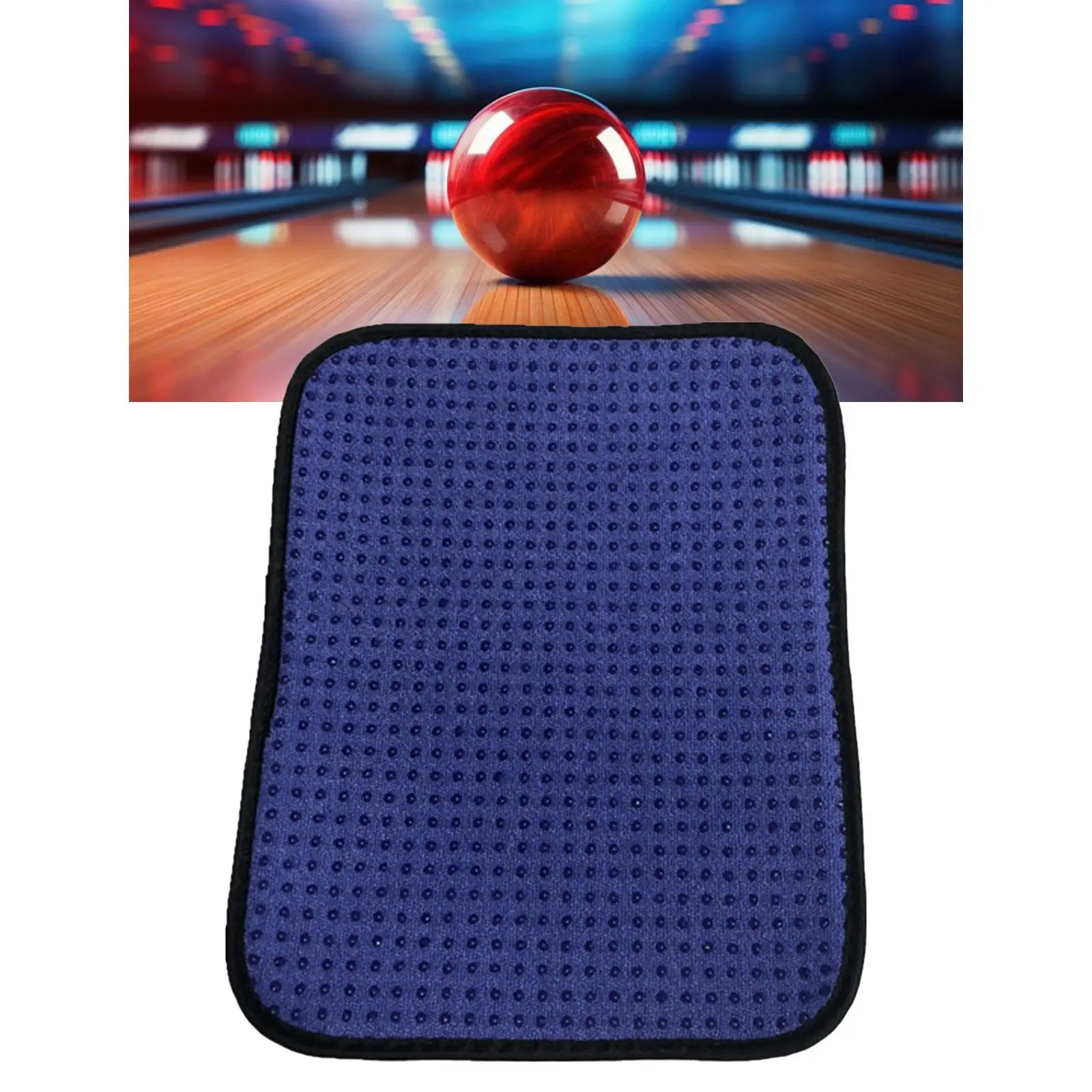 Bowling Ball Shammy Pad Rag Bowling Ball Towel Bowling Towel Clean Bowling Ball from Dirt and Oil to Improve Grip and Precision